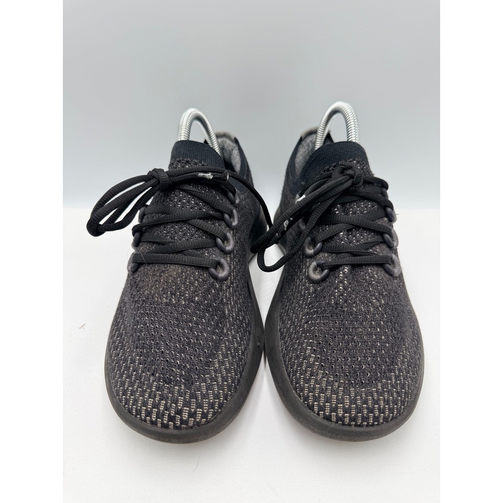 Allbirds Tree Dasher Running Shoes Women's Size 8 Black Sustainable Knit